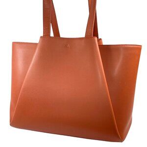 KAAI THE PYRAMID Terracotta Large Tote Handbag Purse